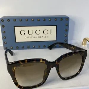 New?? - GUCCI GG1338SK THICK RIM SUNGLASSES IN BROWN Gucci | Accessories | New Gucci Gg338sk Thick Rim Sunglasses  main image 3